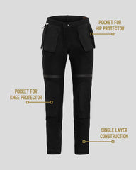 RokkerBlack Jack Slim Pantalon de motoPantalons de motoBritish Parts Luzern