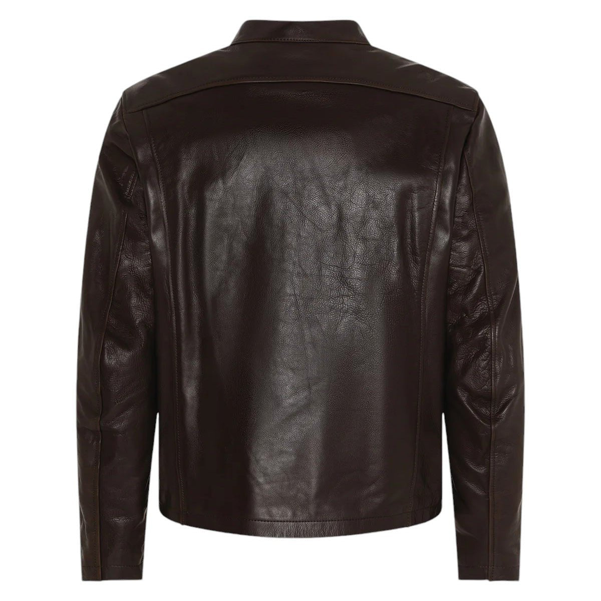 RokkerCommander Leather Jacket BrownVeste de motoBritish Parts Luzern