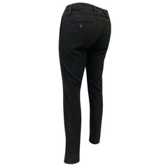 RokkerCord Chino Motorradhose BlackPantalons de motoBritish Parts Luzern