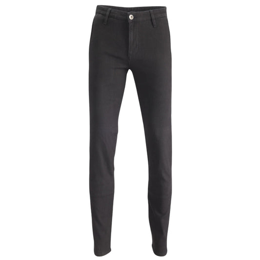 RokkerCord Chino Motorradhose BlackPantalons de motoBritish Parts Luzern
