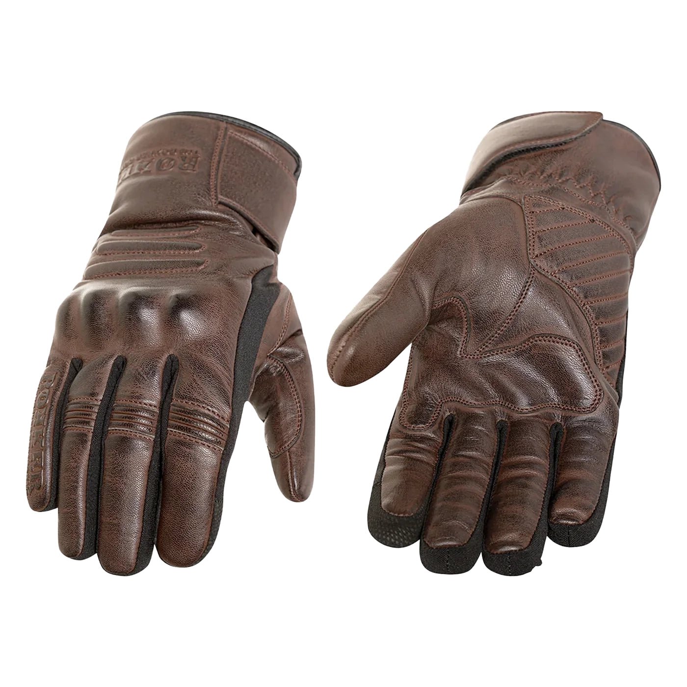 RokkerJuneau Winter - Motorradhandschuhe braunHandschuheBritish Parts Luzern