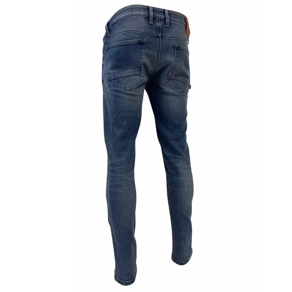 RokkerRokkertech Tapered Slim Bleu ClairPantalon MotoBritish Parts Lucerne