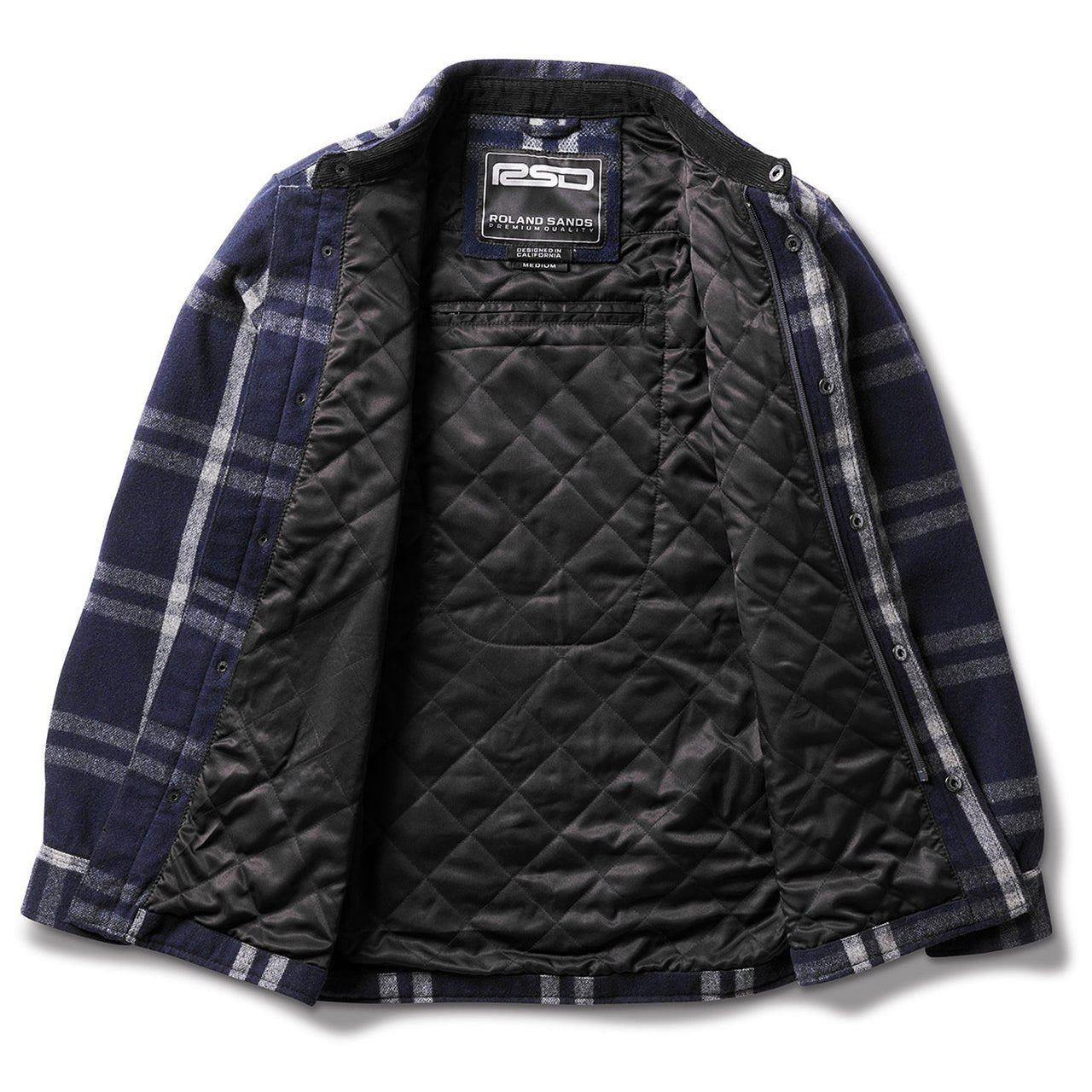 Roland Sands DesignBuellton Riding Shirt (veste de moto) en NavyVeste de motoBritish Parts Luzern