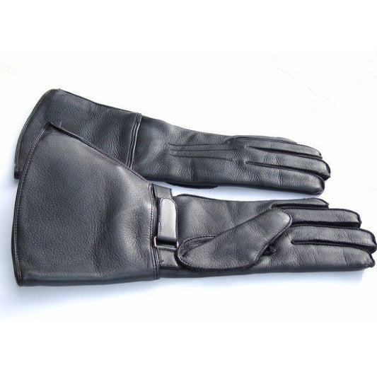 Sakari SausoGants en cuir d'élan - noirGantsBritish Parts Luzern