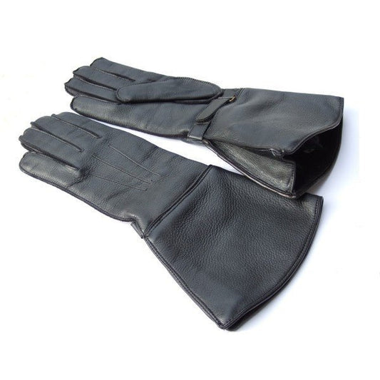 Sakari SausoGants en cuir d'élan - noirGantsBritish Parts Luzern