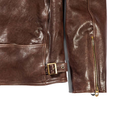 Shangri - La HeritageCafe Racer blouson cuir moto marronJackenBritish Parts Luzern