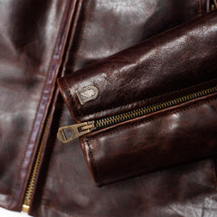 Shangri - La HeritageVarenne Horse Hide Veste en cuir WhiskeyJackenBritish Parts Luzern