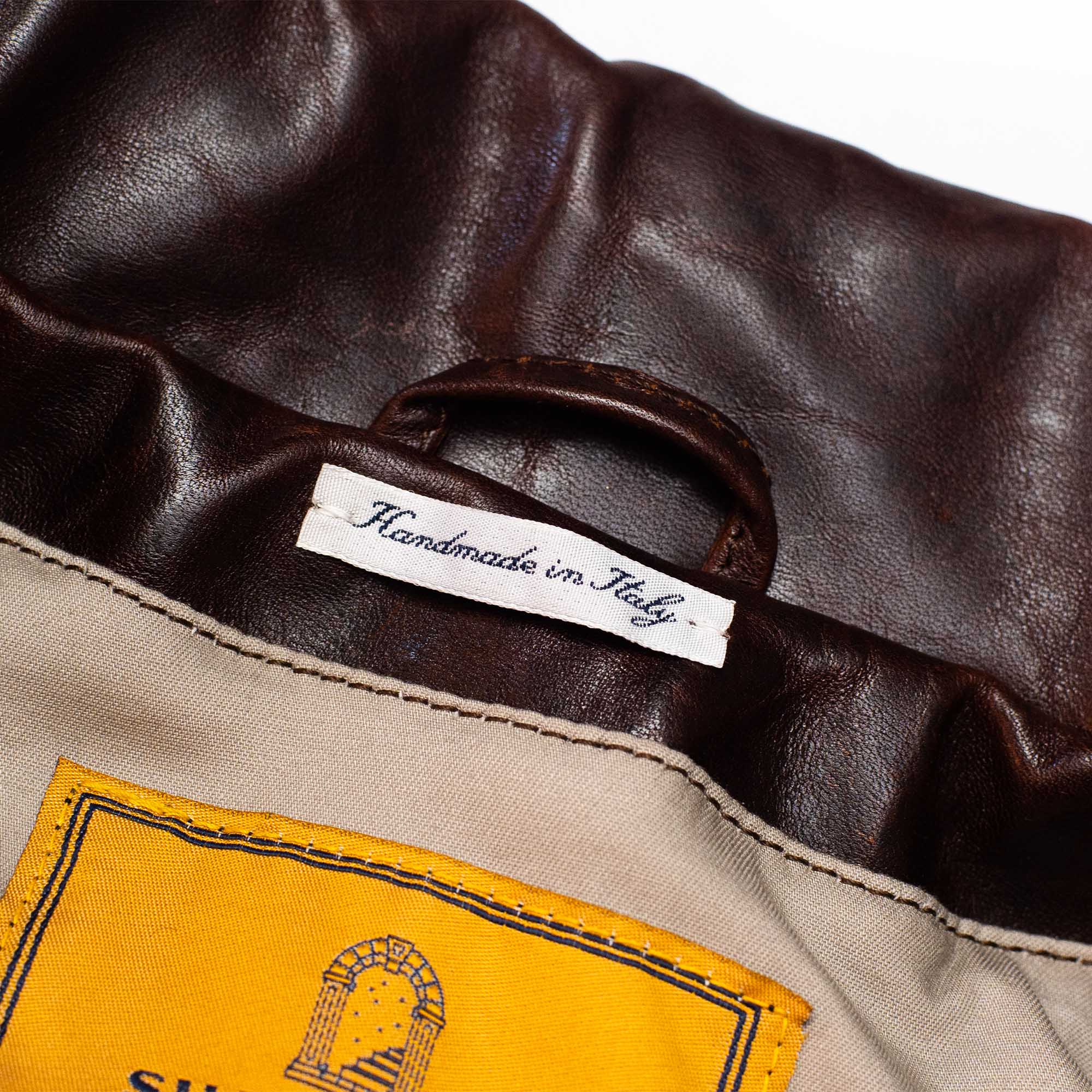 Shangri - La HeritageVarenne Horse Hide Veste en cuir WhiskeyJackenBritish Parts Luzern