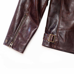 Shangri - La HeritageVarenne Horse Hide Veste en cuir WhiskeyJackenBritish Parts Luzern