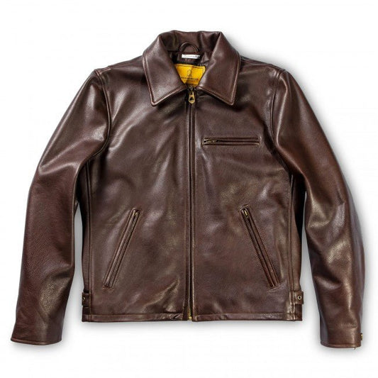 Shangri - La HeritageVarenne Veste en cuir marronVestesBritish Parts Lucerne