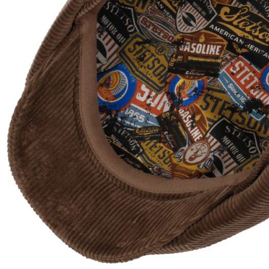 Stetson8 - Panel casquette à visière Cordon Garage Theme - Coffee BeanBasquetteBritish Parts Luzern