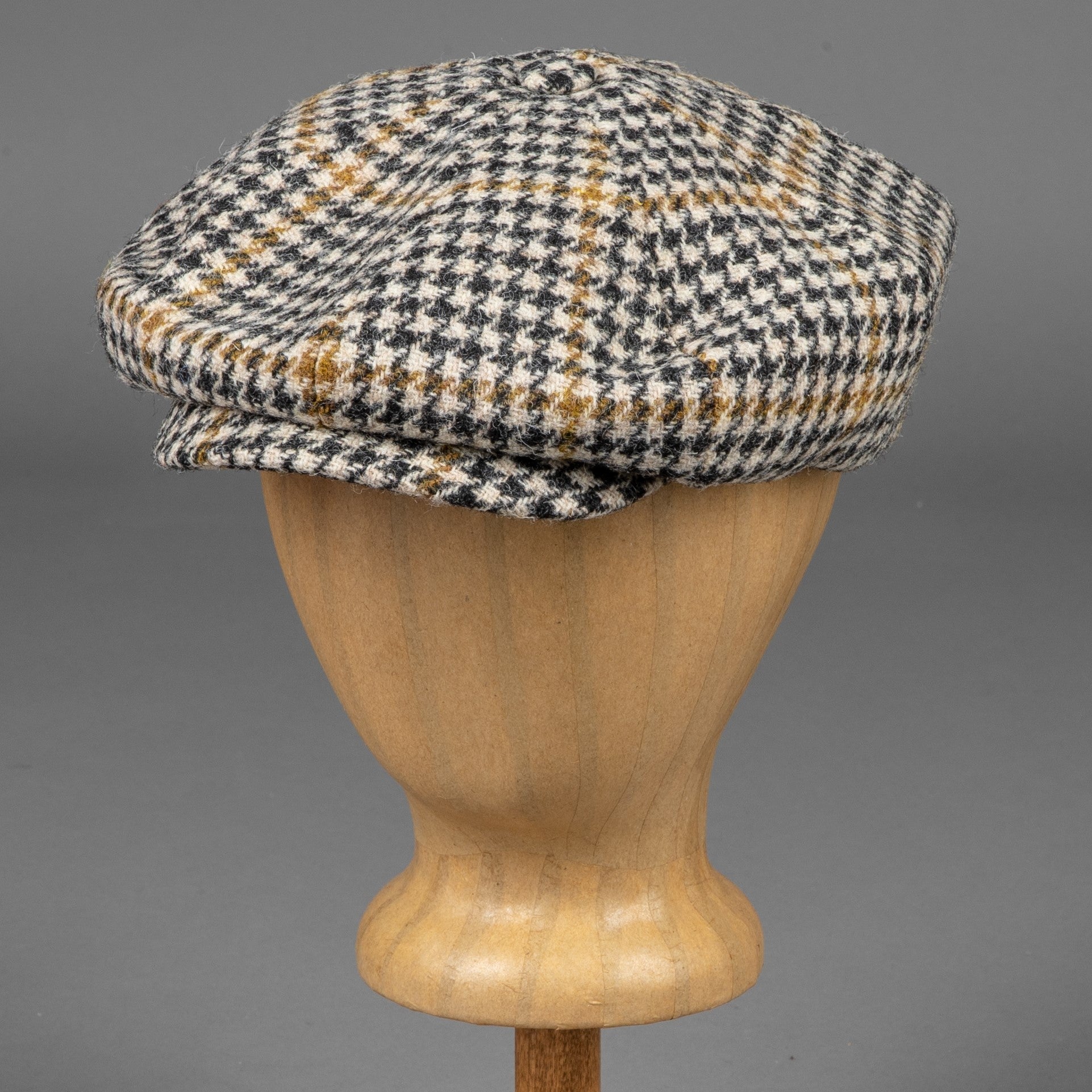Stetson8 - Panel Casquette à visière Harris TweedBasquetteBritish Parts Luzern