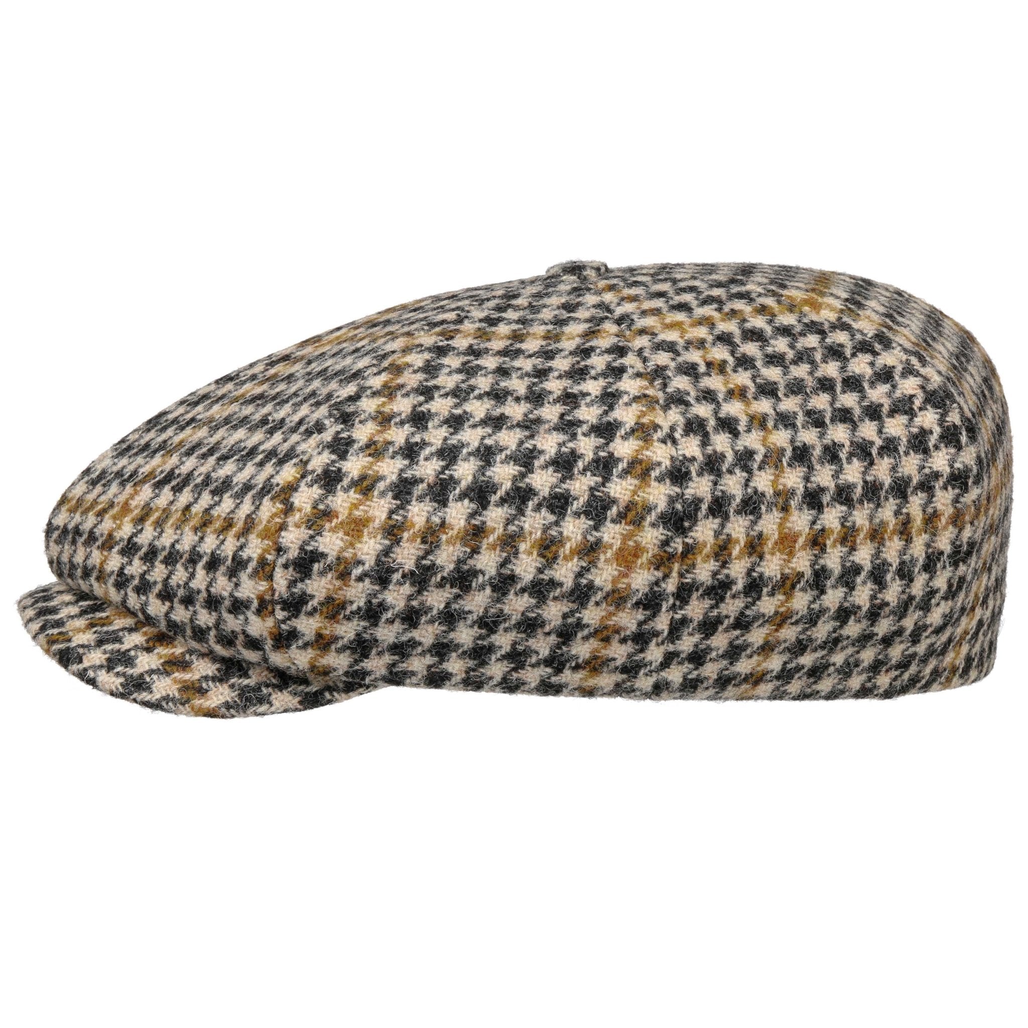 Stetson8 - Panel Casquette à visière Harris TweedBasquetteBritish Parts Luzern