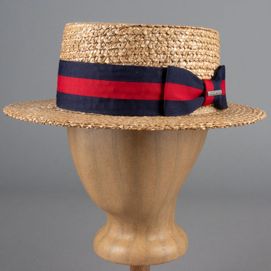 StetsonBoater Chapeau de pailleHaut de formeBritish Parts Lucerne