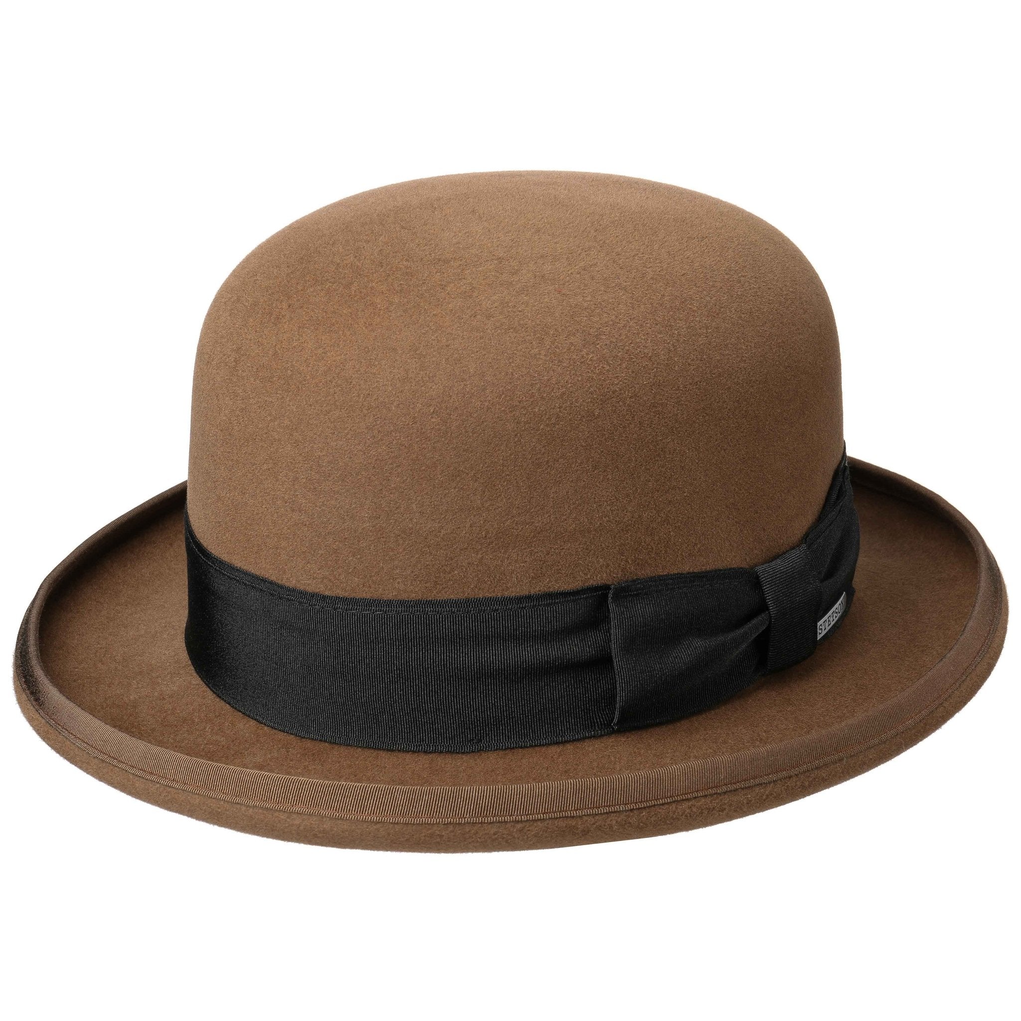 Chapeau StetsonBowler en feutre marronHutBritish Parts Luzern