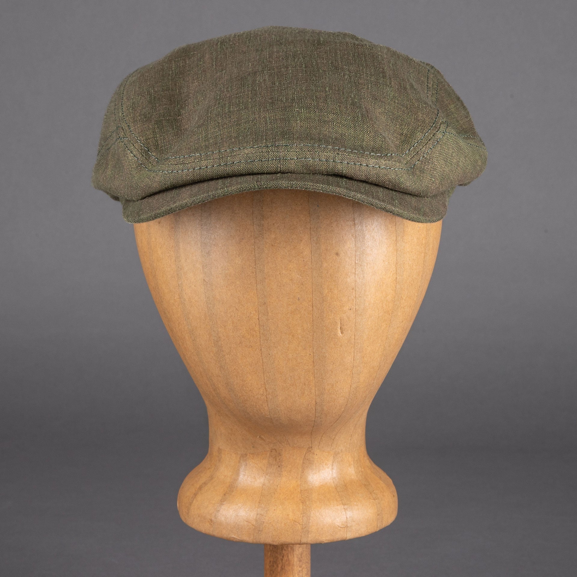 StetsonDriver Cap Casquette à visière en lin oliveCasquetteBritish Parts Luzern