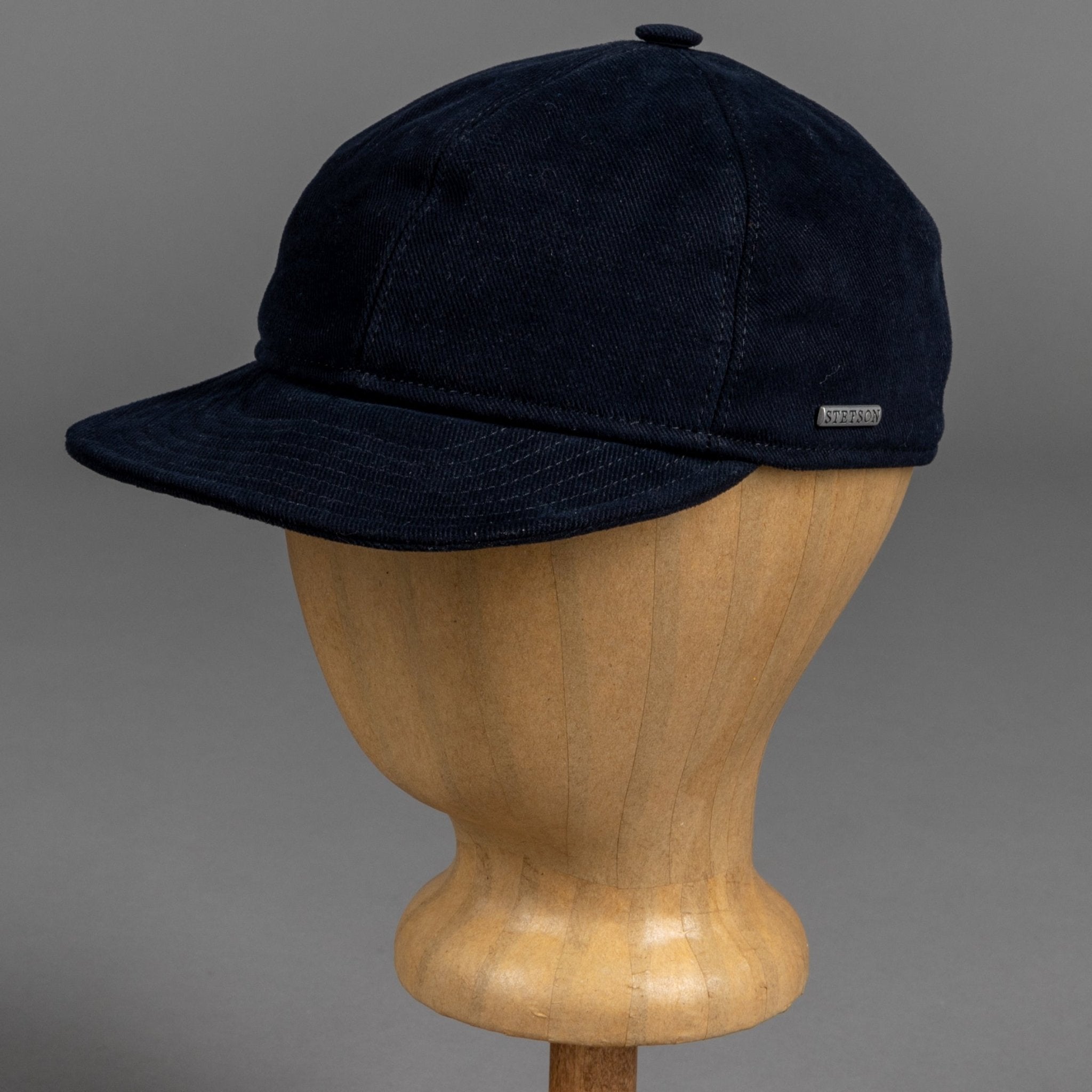 StetsonCasquette anglaise en coton doux bleu marineBritish Parts Luzern