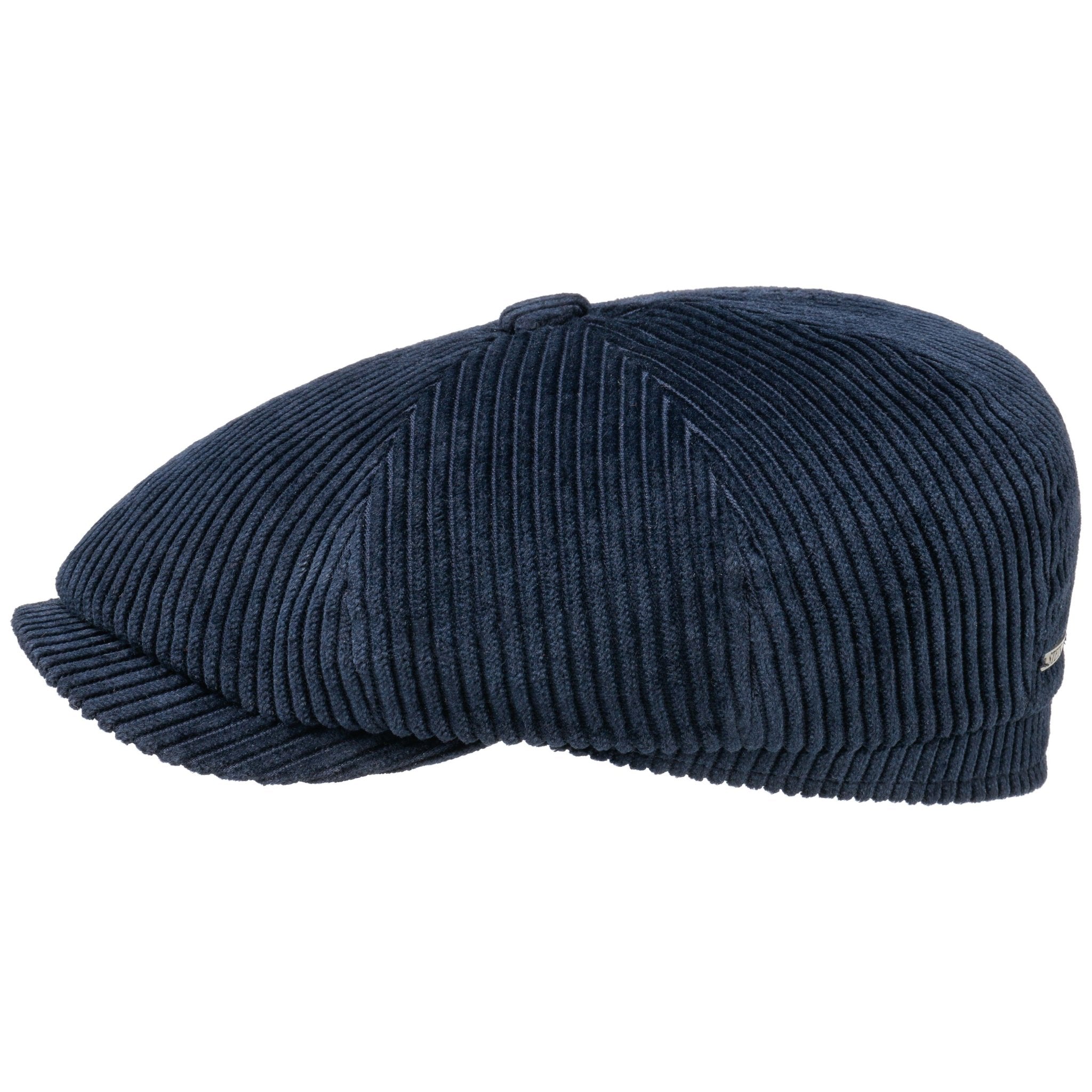 StetsonHatteras Cord Casquette à visière en marineCasquetteBritish Parts Luzern