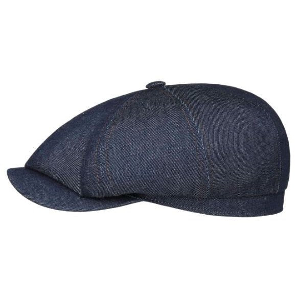 StetsonHatteras Denim Sustainable Casquette à visière Dark DenimBritish Parts Luzern
