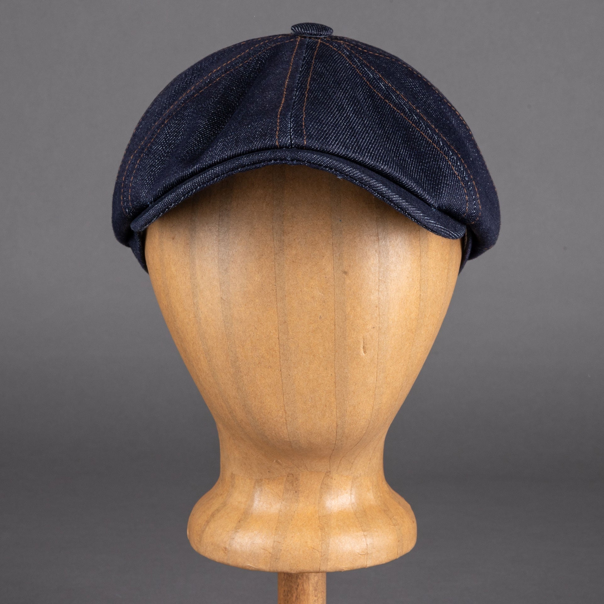StetsonHatteras Denim Sustainable Casquette à visière Dark DenimBritish Parts Luzern
