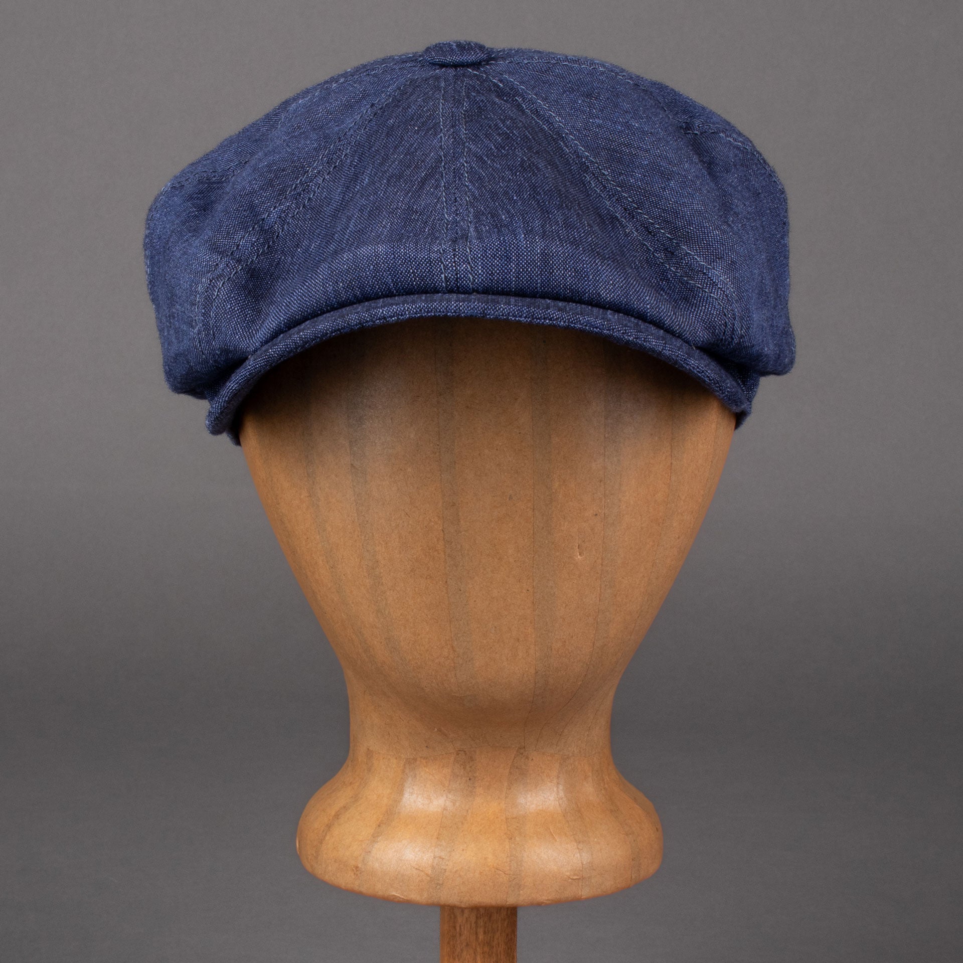 StetsonHatteras Casquette à visière en lin bleuCasquetteBritish Parts Luzern