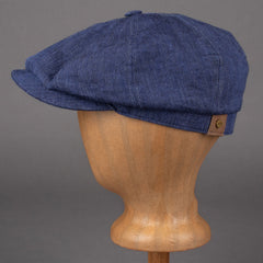StetsonHatteras Casquette à visière en lin bleuCasquetteBritish Parts Luzern