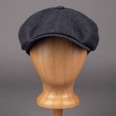 StetsonHatteras Casquette à visière en lin gris foncéCasquetteBritish Parts Luzern