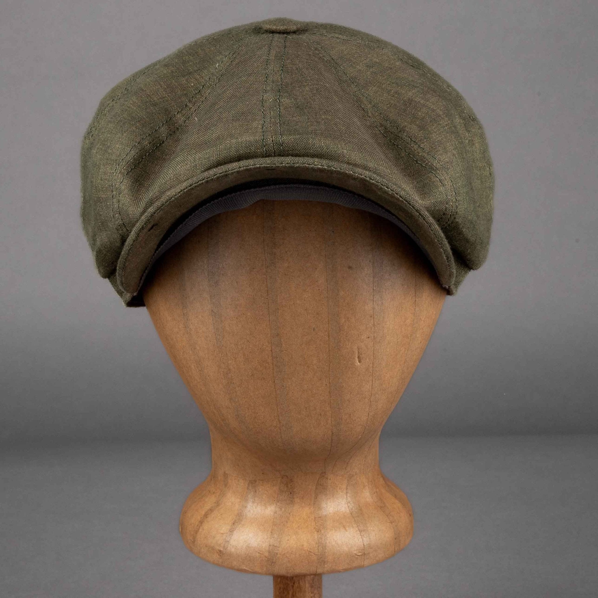 StetsonHatteras Casquette à visière en lin oliveCasquetteBritish Parts Lucerne
