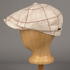 StetsonHatteras Casquette à visière Silk/Wool CheckCasquetteBritish Parts Luzern