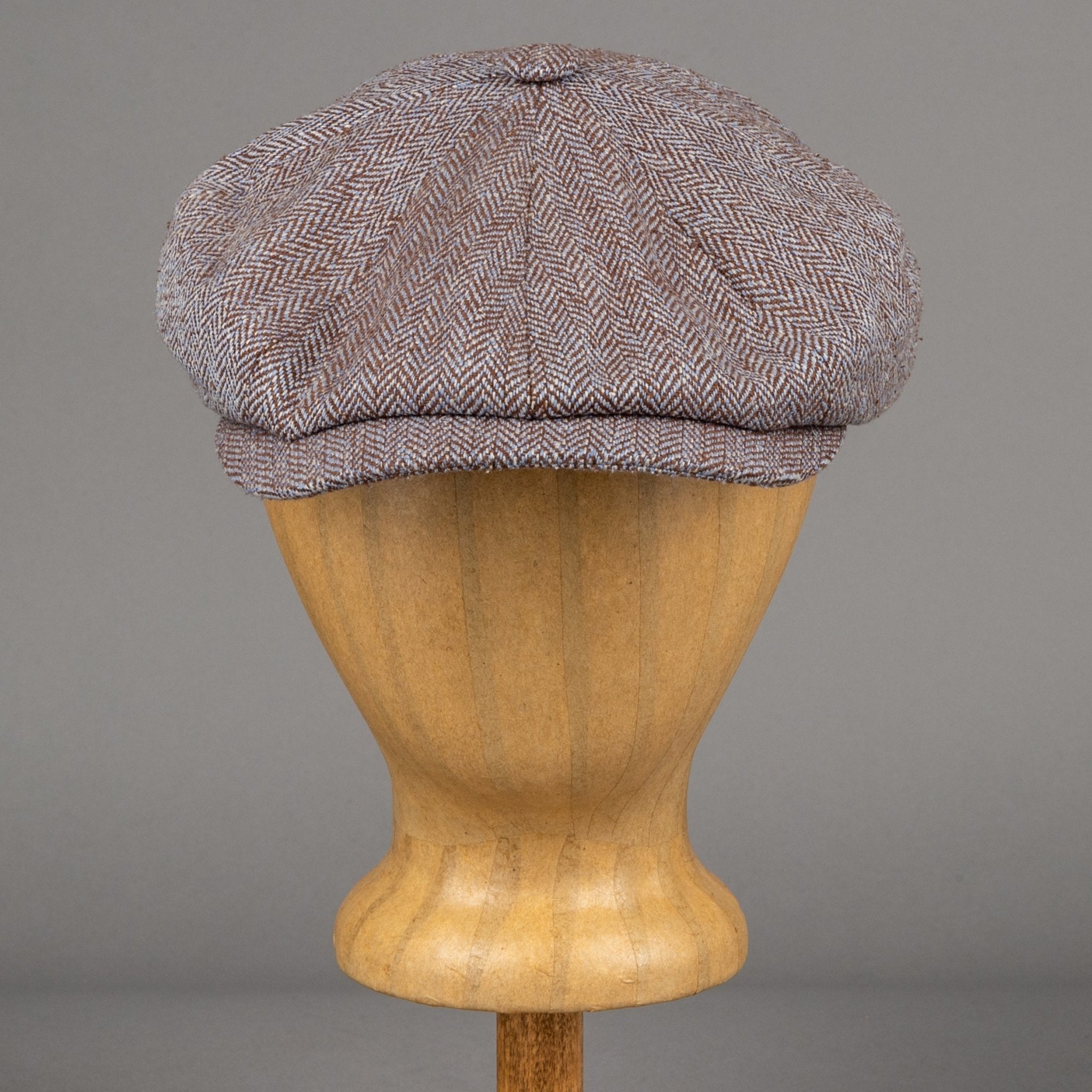 StetsonHatteras Silk Casquette à visière bleue/bruneCasquetteBritish Parts Luzern