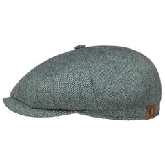 StetsonHatteras Silk Casquette à visière Vert/BleuCasquetteBritish Parts Luzern