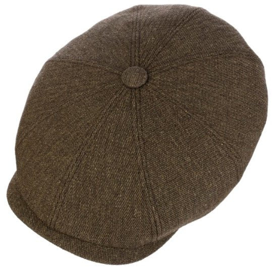 StetsonHatteras Casquette à visière en laine/lin couleur boueCasquetteBritish Parts Luzern