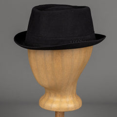 StetsonPork Pie Chapeau Cotton noirHutBritish Parts Luzern