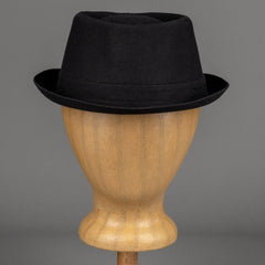 StetsonPork Pie Chapeau Cotton noirHutBritish Parts Luzern