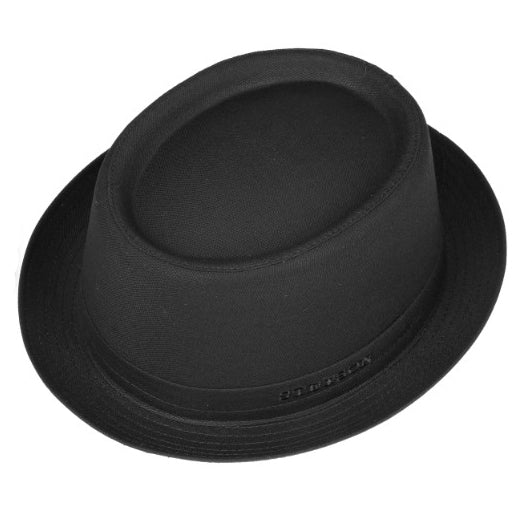 StetsonPork Pie Chapeau Cotton noirHutBritish Parts Luzern