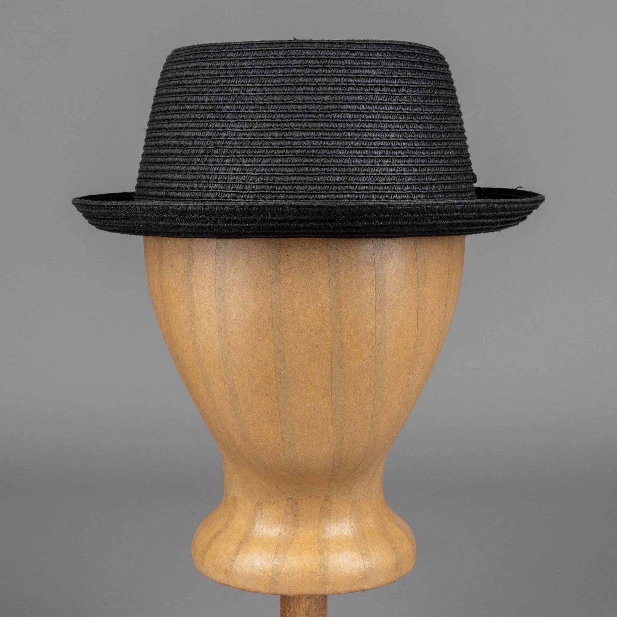StetsonPork Pie Toyo Chapeau de paille noirHutBritish Parts Luzern