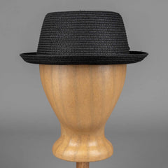 StetsonPork Pie Toyo Chapeau de paille noirHutBritish Parts Luzern