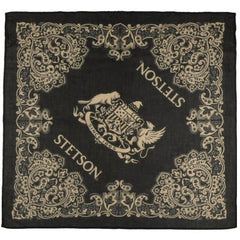 StetsonStetson Bandana Cotton noirFoulardBritish Parts Luzern