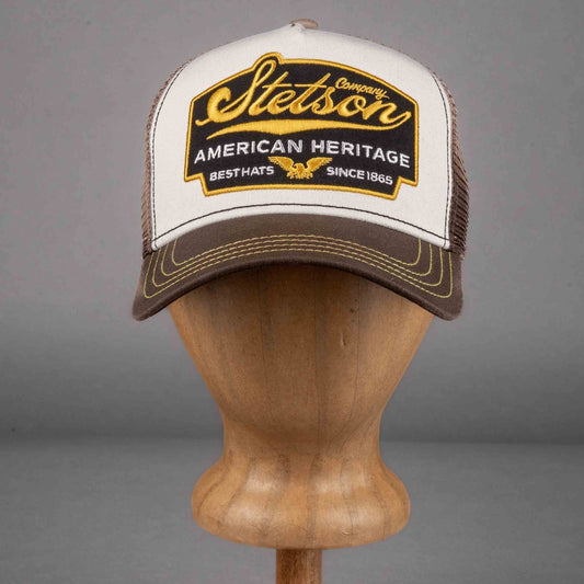 StetsonCasquette camionneur American Heritage marronCasquette camionneurBritish Parts Luzern