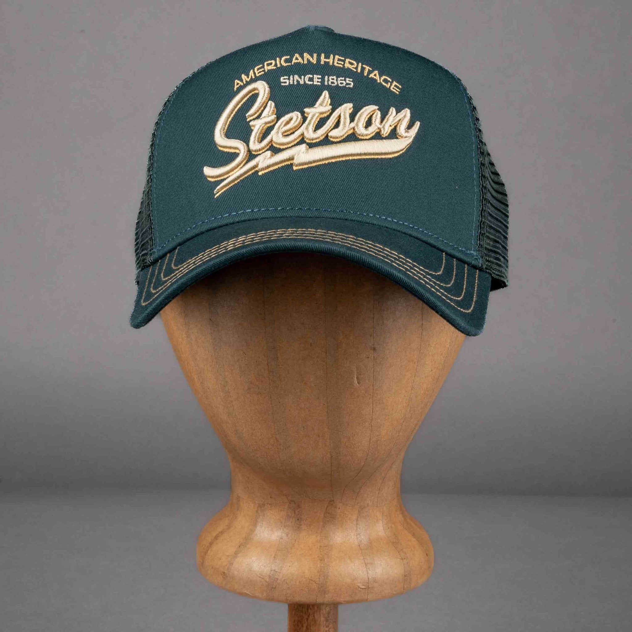 StetsonCasquette camionneur American Heritage Classic VertCasquette camionneurBritish Parts Luzern