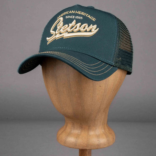 StetsonCasquette camionneur American Heritage Classic VertCasquette camionneurBritish Parts Luzern