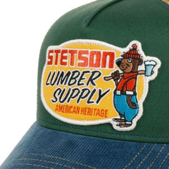StetsonTrucker Cap Lumber SupplyCasquette de camionBritish Parts Luzern