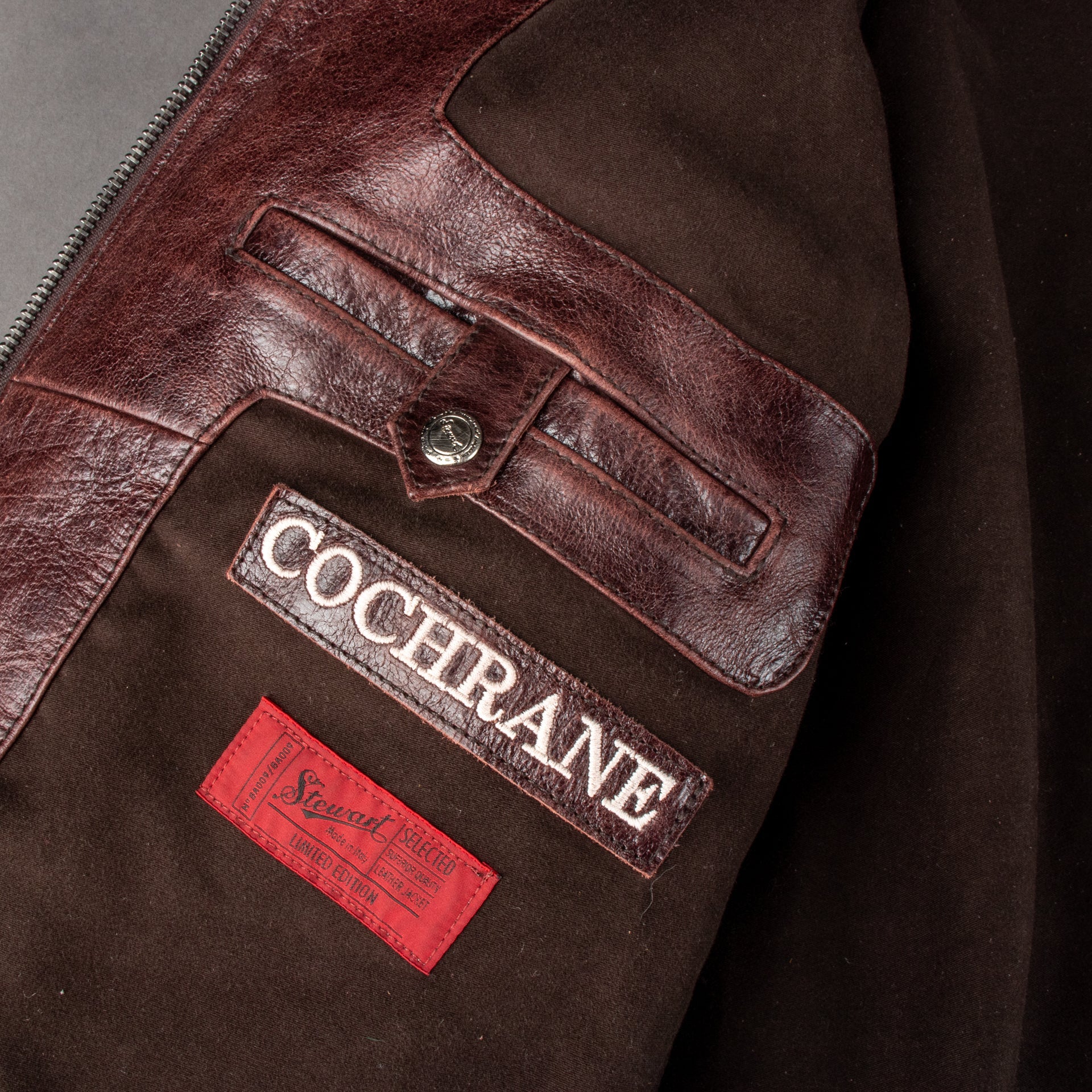 StewartCochrane Lederjacke - Buffalo BrownJackenBritish Parts Luzern