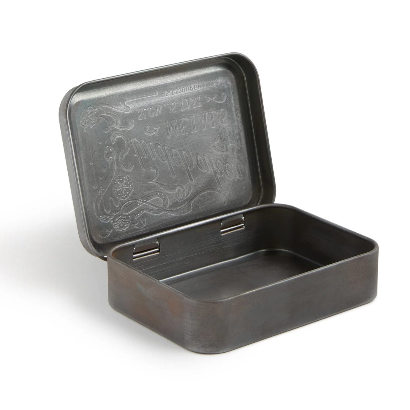 Studebaker MetalsBoîte de rangement / boîte en fer blancBracelet de montreBritish Parts Lucerne