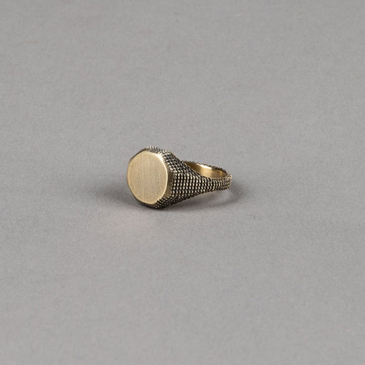 Studebaker MetalsOtto Signet Ring - Bague en laitonBritish Parts Luzern