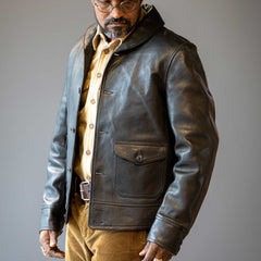 Thedi LeathersMTC - 127913 Veste en cuir de cheval noirVestesBritish Parts Lucerne