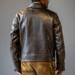 Thedi LeathersMTCN - 127996 Veste en cuir de cheval ChestnutJackenBritish Parts Luzern