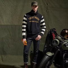 Triumph MotorcyclesHighly Sweatshirt en noirT-shirt à manches longuesBritish Parts Luzern