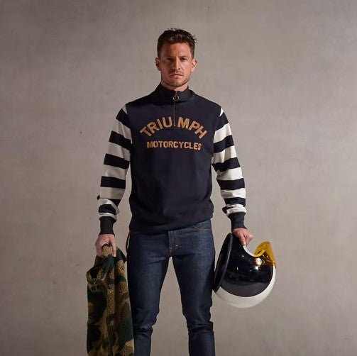 Triumph MotorcyclesHighly Sweatshirt en noirT-shirt à manches longuesBritish Parts Luzern