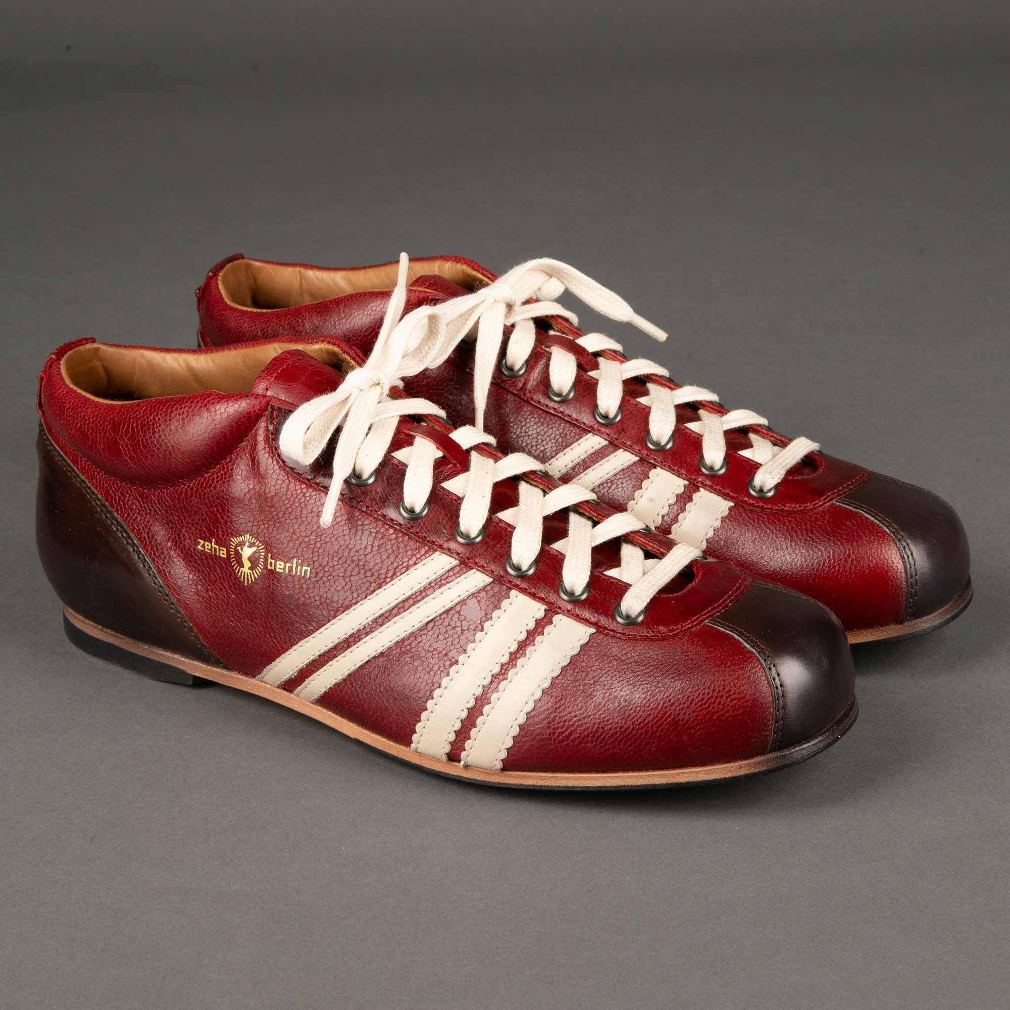 Zeha BerlinCarl Häßner - Liga - bordeaux / blanc crème / marronChaussuresBritish Parts Luzern